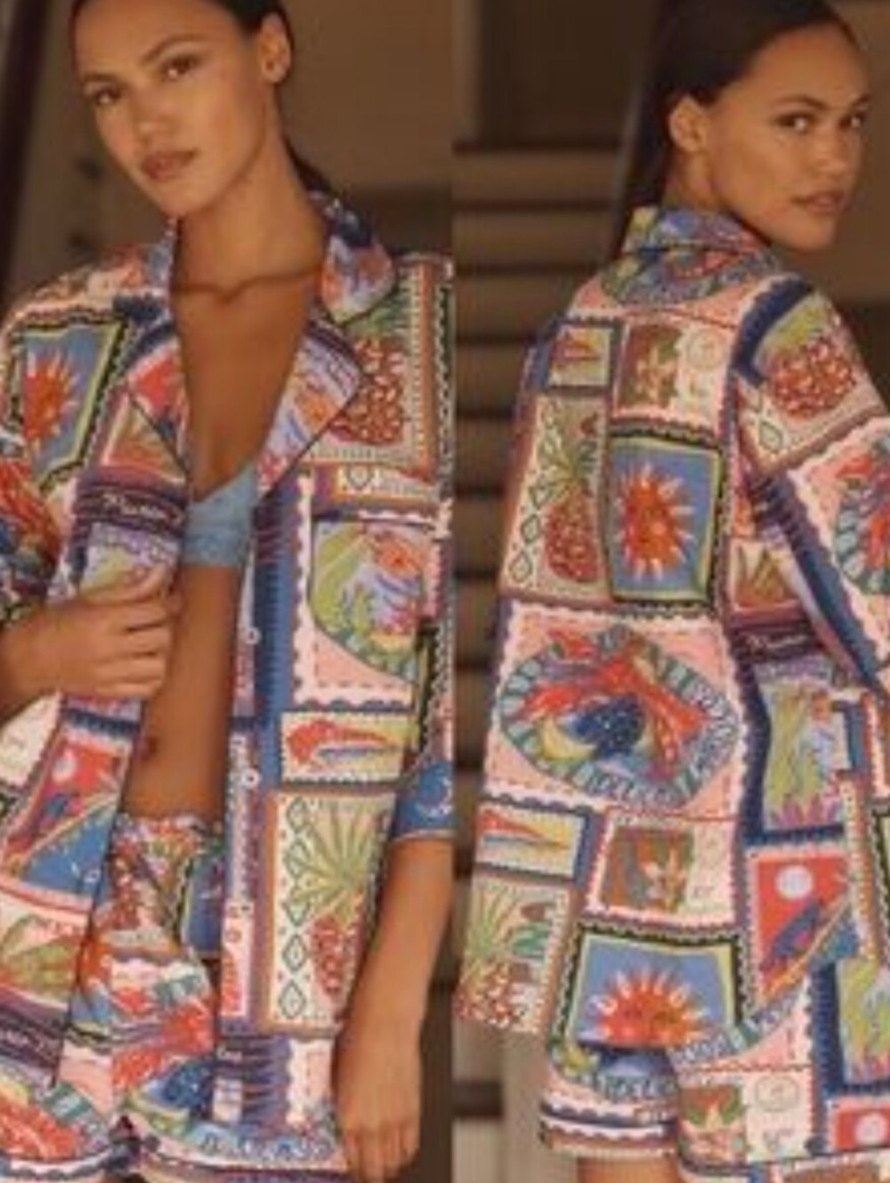 Printfresh X Anthropologie Pajama Set NWT XL